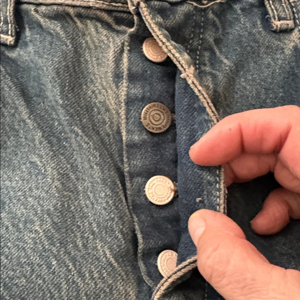 Free People Barrel Relaxed Dark Wash Denim Jeans - Picture 9 of 9